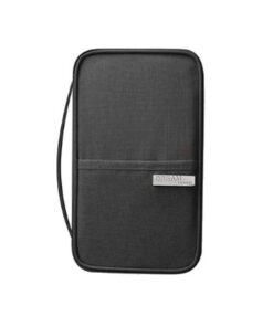 Olive Tree - Passport Holder - Black