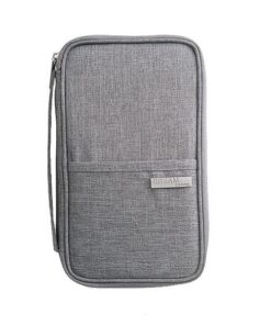Olive Tree - Passport Holder - Grey