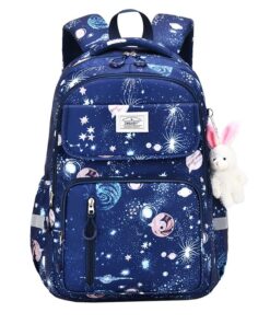 Olive Tree - Primary School Backpack Grade 1-7 Students - Blue
