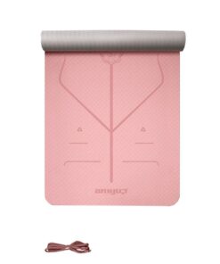 Olive Tree - TPE Eco Friendly Performance Yoga Mat 6mm with Position Lines