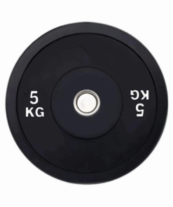 Olympic Black Bumper Plates (5KG Pair)
