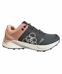 Olympic Ladies Outback Trail Shoes - Grey, Pink - UK 5