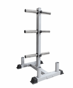 Olympic Weight Plate & Barbell Storage Rack