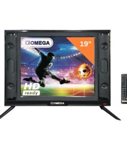 Omega 19" HD Ready LED TV with Dynamic Contrast Piano-Shining Black