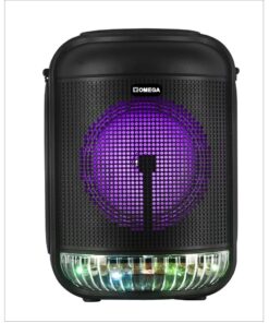 Omega 8" Outdoor Karaoke Speaker Battery-Powered For Loadshedding OP-82507