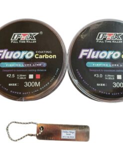 OMS FTK Fluorocarbon Fishing Line - 2 x 300 Meters
