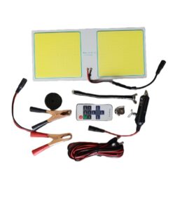 OMS Twin LED Camp Light With Remote & Magnetic Base