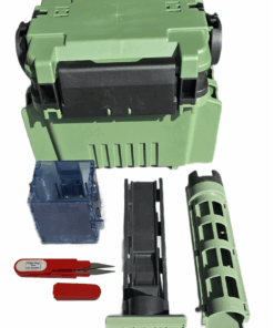 Oms Vuckin Fishing Tackle Box - Olive