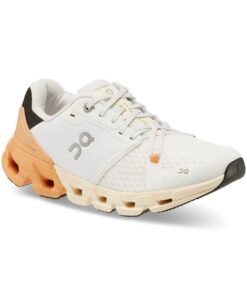 On Shoes - CloudFlyer 4 White Copper - Women - Road Running Stability - UK 9