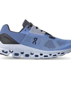 ON Shoes- Cloudstratus 2.0 Azure/magnet Womens-Road running, 5K Marathon - UK 6