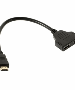 (One) HDMI 1 to 2 Flat Splitter
