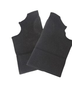 One Pair Arthritis Carpal Tunnel Wrist Thumb Hands Support - Black - S