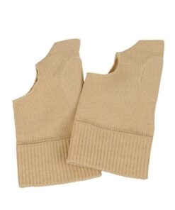 One Pair Arthritis Carpal Tunnel Wrist Thumb Hands Support - Skin (Size:S)