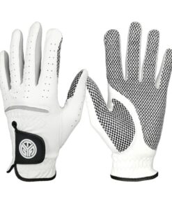 One Pair Left & Right Hand Breathable Golf Gloves