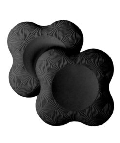 One Pair Yoga Knee Pads Support for Yoga & Pilates Excercise - Black