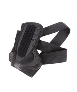 One Piece Adjustable Sports Ankle Protector Ankle Braces Bandage Straps - M