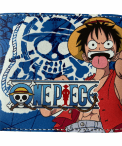 One Piece Anime Luffy Wallet - Blue