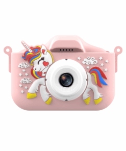One Touch Smart Focus Dul Lens Kid's Camera- Unicorn +16G MicroSD