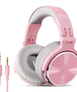 OneOdio Pro10 Wired Studio & DJ Headphones - PINK