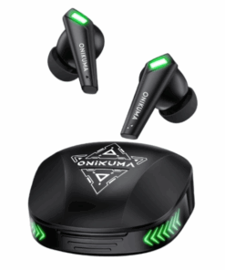 ONIKUMA - T308 - Esports Gaming Earbuds With Built In Microphone - Black