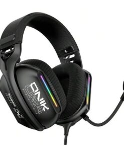 ONIKUMA - X12 - Noise Isolation Gaming Headphones With RGB Lighting - Black