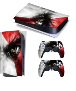 Optical Disk Edition PS5 Console & Controllers Sticker/Skin: God Of War