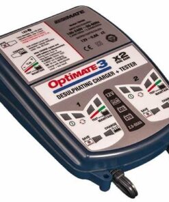 OptiMate 3 x 2 bank charger, the all-in-one tool for 2 x 12V batteries - TM-450