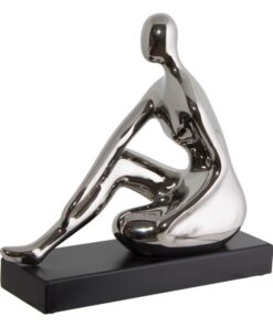 Opulent Sitting Figurine - 32cm