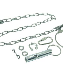 OQ Trading - Stainless Steel Parrot Anti-fly Leash For Bird For Training - Size 8