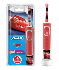 Oral-B Kids Vitality 100 Rechargeable Electric Toothbrush (Cars)