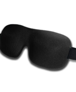Oribibi - Blackout Sleep Mask / Contoured Eye Mask - Light and Slim (Black)
