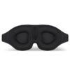Oribibi - Eye Mask - Contoured Eye Cups, Memory Foam, Adjustable (Black)