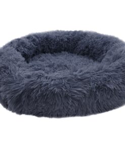 Orthopaedic Donut Pet Plush Cushion -80cm- Charcoal by Soul Lifestyle