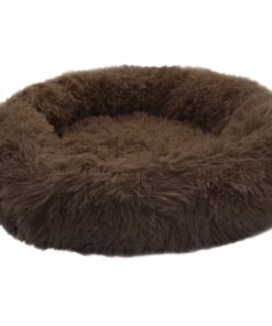 Orthopaedic Donut Pet Plush Cushions - 80cm - Coffee by Soul Lifestyle