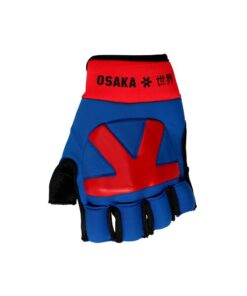Osaka Hockey Glove Armadillo 4.0 - Princess Blue-Cayenne Red - M
