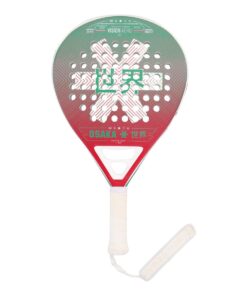 Osaka Padel Racket-Vision Aero Powerl- Red-Green