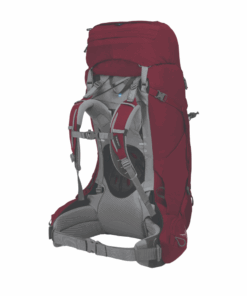Osprey Ariel 65L Hiking Backpack - Claret Red - XS-S