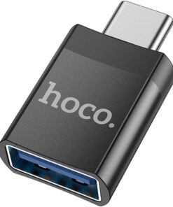 OTG USB-C Male To USB 3.0 Female Adapter-HOCO-(UA17)