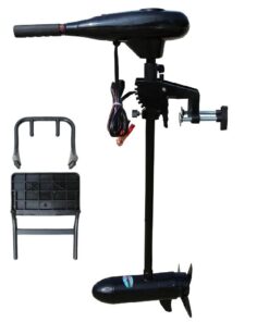 Outboard Motor For Boat - Solar Marine - 12V 60lb. Electric Trolling Motor