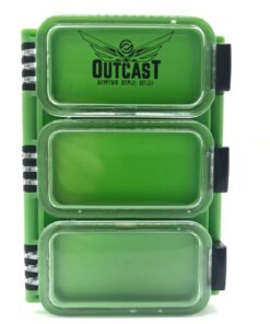 Outcast Green Pocket Fishing Lure Holder