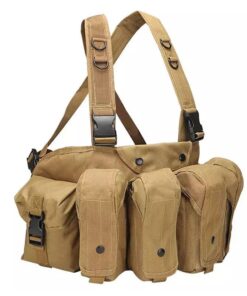 Outdoor Airsoft, Paintball, and Hunting Vest JY-109 - Brown