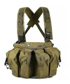 Outdoor Airsoft, Paintball, and Hunting Vest JY-109 - Green