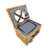 Outdoor Buddy - 2 person Wicker Picnic Basket