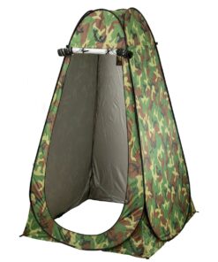 Outdoor Camping Automatic Shower Changing Tent Mobile Toilet-Single 190cmh - Camouflage Green
