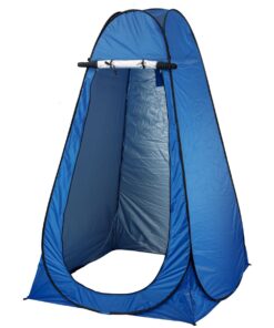 Outdoor Camping Automatic Shower Changing Tent Mobile Toilet-Single 190cmh - Dark Blue
