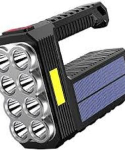 Outdoor Flashlight,LED Searchlight with Side Light Easy to Carry Flashlight