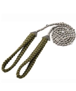 Outdoor Hand Chainsaw Pocket Chain Saw with Paracord Handle