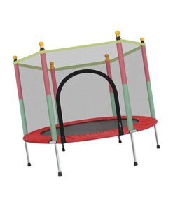 Outdoor Kids Trampoline with Safety Enclosure Net