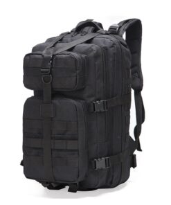 Outdoor Military Attack Tactical Backpack 30L-Black