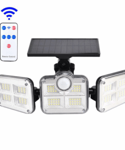 Outdoor Motion Sensor Wall Light Triple Heads